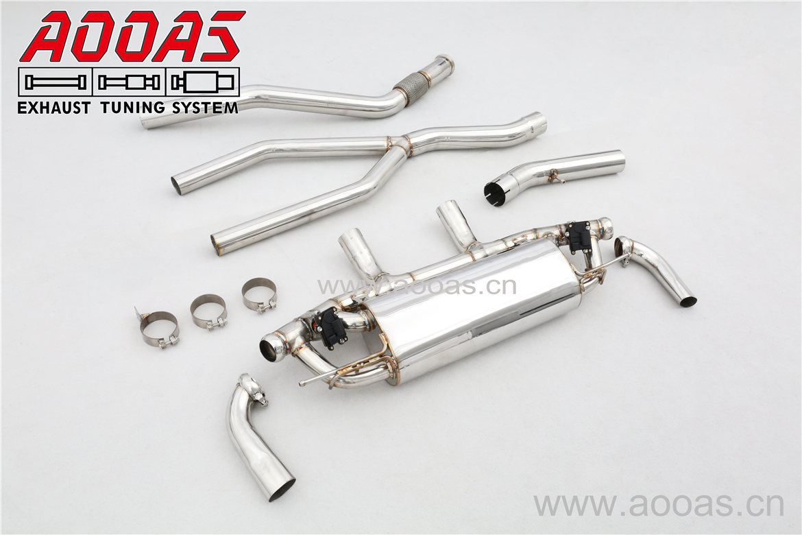 Mercedes Benz 20 gle53     All SS304 / Valvetronic Catback System